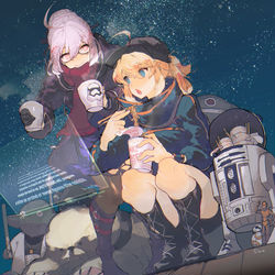 This is a pixiv picture whose title is FGO/謎のヒロインX.