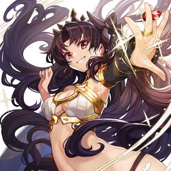 This is a pixiv picture whose title is イシュタル.