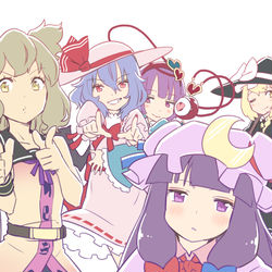 This is a pixiv picture whose title is 票入れた人ら.