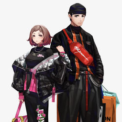 This is a pixiv picture whose title is エモカプ.