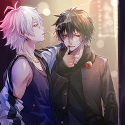 This is a pixiv picture whose title is ヒプログ.