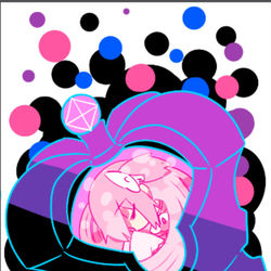 This is a pixiv picture whose title is ダークオーブ.