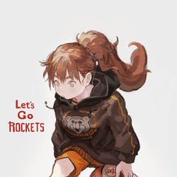 This is a pixiv picture whose title is Let's Go ROCKETS.
