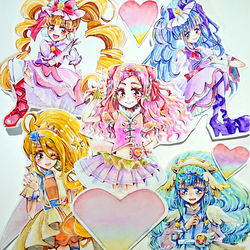 This is a pixiv picture whose title is はぐぷり.