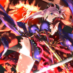 This is a pixiv picture whose title is 武蔵ちゃん.