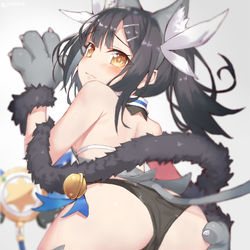 This is a pixiv picture whose title is ビースト美遊.