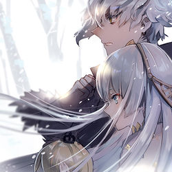 This is a pixiv picture whose title is カドアナ.