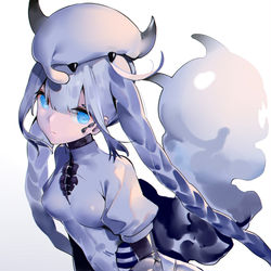 This is a pixiv picture whose title is 雨雲.