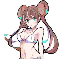 This is a pixiv picture whose title is メイちゃん.