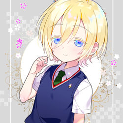 This is a pixiv picture whose title is ショタ味のある英智くん.