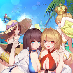 This is a pixiv picture whose title is 型月本.