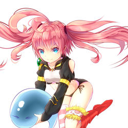 This is a pixiv picture whose title is ミリムとリムル.