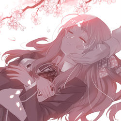 This is a pixiv picture whose title is Sakura.