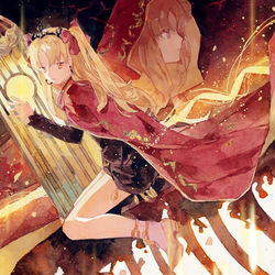 This is a pixiv picture whose title is 冥界の花.