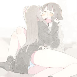 This is a pixiv picture whose title is んちゅ。.