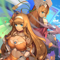 This is a pixiv picture whose title is Julietta & Jeanne.