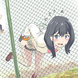 This is a pixiv picture whose title is 車幅感覚の誤り.