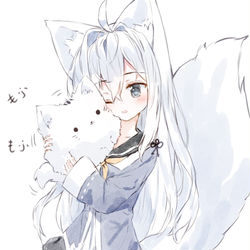 This is a pixiv picture whose title is もふもふもふもふもふもふ.
