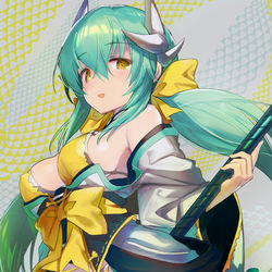 This is a pixiv picture whose title is 水着清姫.