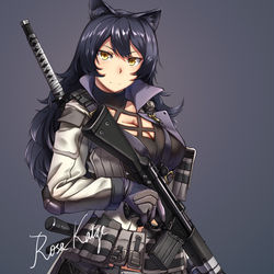 This is a pixiv picture whose title is Tactical Blake.