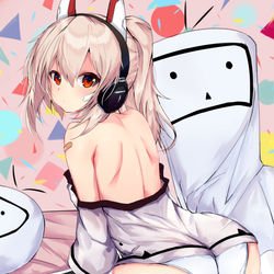 This is a pixiv picture whose title is 绫波.