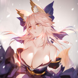 This is a pixiv picture whose title is 玉藻の前.
