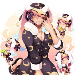 This is a pixiv picture whose title is 眠ったウサギさん.