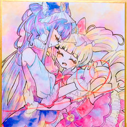 This is a pixiv picture whose title is ハグっと❤︎.