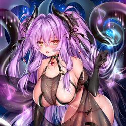 This is a pixiv picture whose title is 【異海顕臨】永劫夢ク・リト.