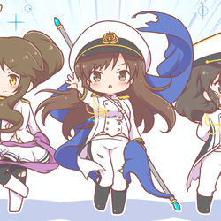 This is a pixiv picture whose title is 生存本能ヴァルキュリア！.