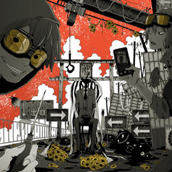 This is a pixiv picture whose title is 縫口.
