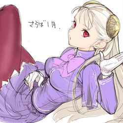 This is a pixiv picture whose title is 月末.