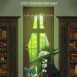 This is a pixiv picture whose title is 【PFLS】百年の魔術師 パイロープ【ファイアランド】.