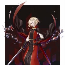 This is a pixiv picture whose title is 【PFLS】火と鉄のアリス.