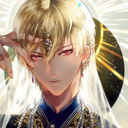 This is a pixiv picture whose title is 賢王.