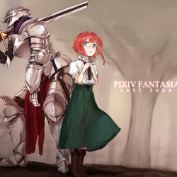 This is a pixiv picture whose title is 【PFLS】セシリア＆フィデリオ【ファイアランド】.