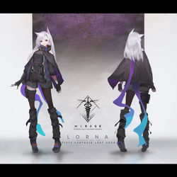This is a pixiv picture whose title is 【PFLS】Lorna.