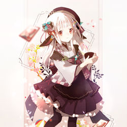 This is a pixiv picture whose title is 【PFLS】春茶屋の雪.