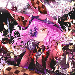 This is a pixiv picture whose title is 【PFLS】赤華頭巾のフルゥル【エルダーグラン】.