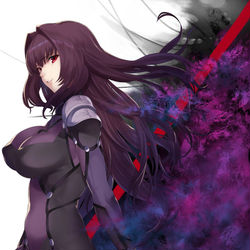 This is a pixiv picture whose title is 影の女王.