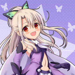 This is a pixiv picture whose title is イリヤ(サファイアフォーム).