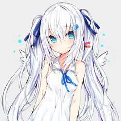 This is a pixiv picture whose title is ツインテ天使ちゃん.