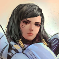 This is a pixiv picture whose title is overwatch.