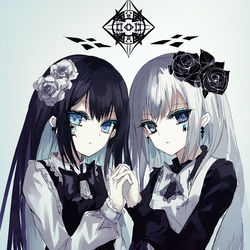 This is a pixiv picture whose title is 【PFLS】白黒.
