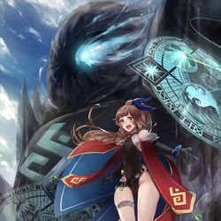 This is a pixiv picture whose title is 【PFLS】輝岩の錬金術師リプリー【ファイアランド】.