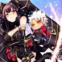 This is a pixiv picture whose title is 魔法少女ポイズン☆セミー.