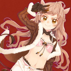 This is a pixiv picture whose title is 猪ちゃん.