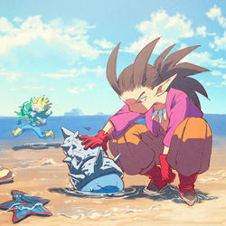This is a pixiv picture whose title is DQB2.
