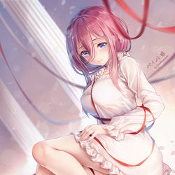 This is a pixiv picture whose title is bride.
