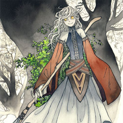 This is a pixiv picture whose title is 【PFLS】樹人のシュラカンパ【エルダーグラン】.
